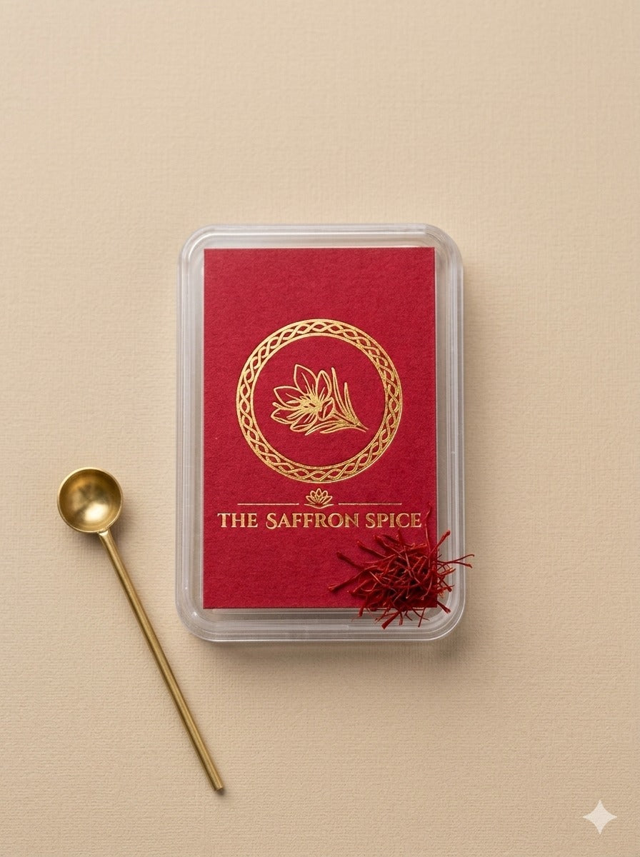 Premium Super Negin Kashmir saffron in box by The Saffron Spice